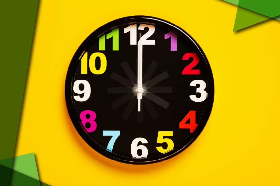 Zdjęcie do artykułu na blogu Pro-Tax. Na zdjęciu zegar